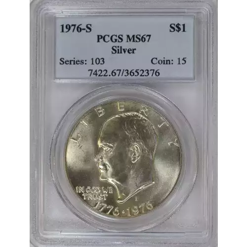 1976-S $1 Silver