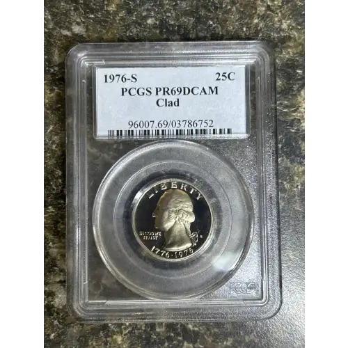 1976-S 25C Clad, DCAM