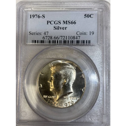 1976-S 50C Silver