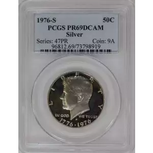 1976-S 50C Silver, DCAM