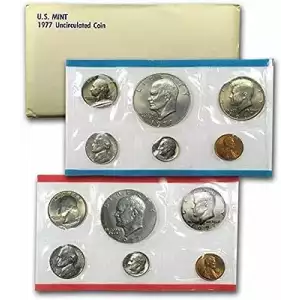 1977 Mint Set - 12 Piece P-D ($3.82 FV) - Set