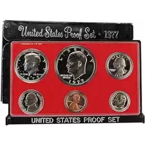 1977 Proof Set - ($1.91 FV) - Set