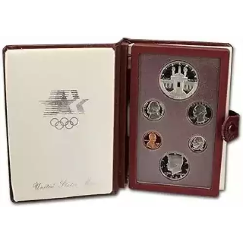 1984 Prestige Proof Set - Six Coin Set 