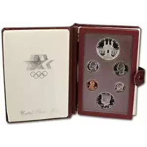 1984 Prestige Proof Set - Six Coin Set 