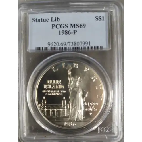 1986-P $1 Statue Of Liberty