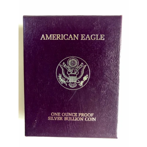 1986 S 1oz Silver Eagle  Proof - with Original Govt Packaging