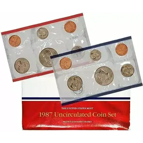 1987 Mint Set - ($1.82 FV)