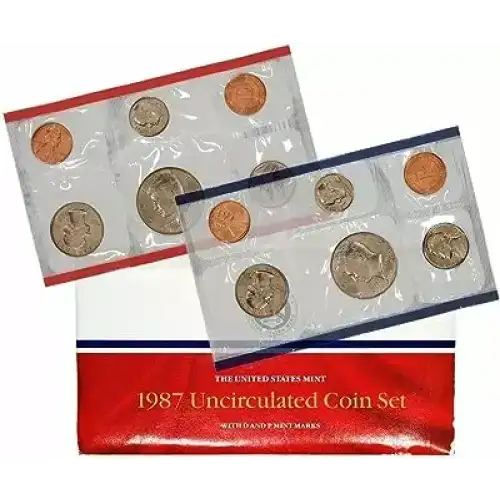 1987 Mint Set - ($1.82 FV)