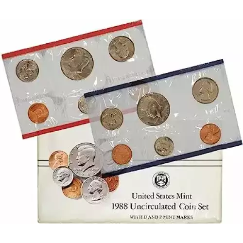 1988 Mint Set - ($1.82 FV)