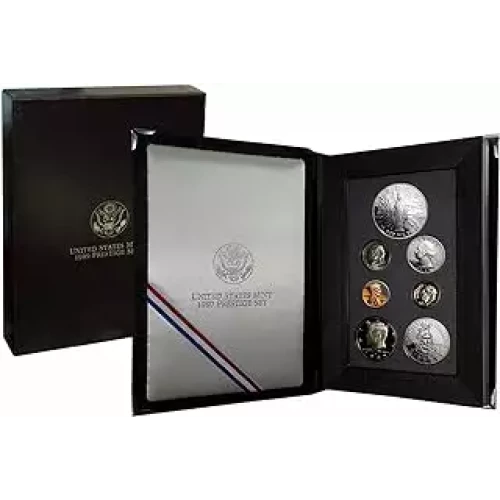 1989 Prestige Proof Set - Seven Coin Set  ($1.91 FV)