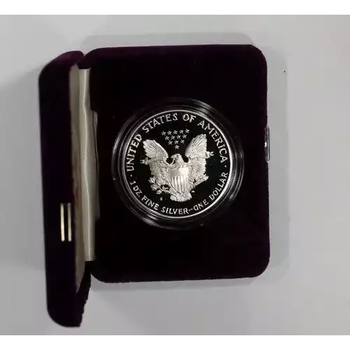 1989 S 1oz Silver Eagle  Proof - with Original Govt Packaging