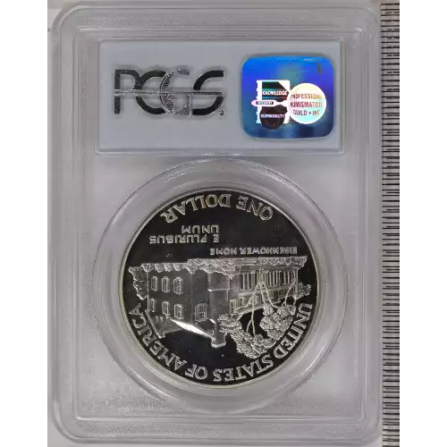 1990-P $1 Eisenhower, DCAM