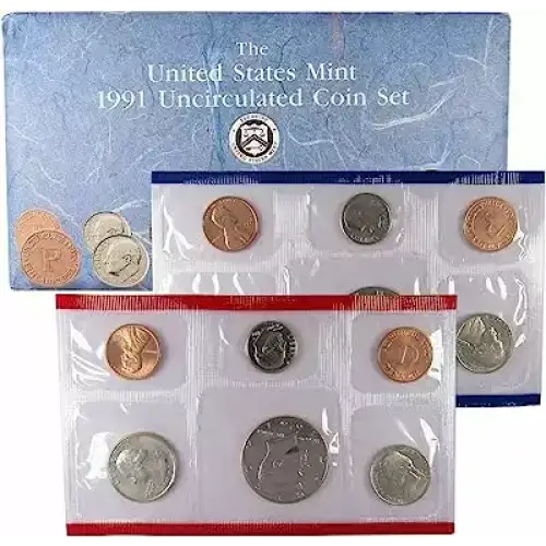 1991 Mint Set - ($1.82 FV)