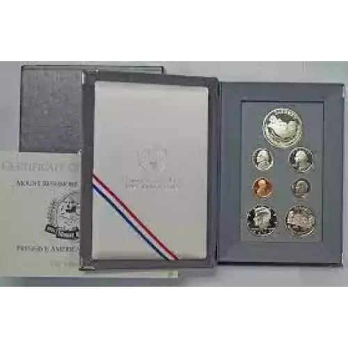 1991 Prestige Proof Set - Seven Coin Set - ($1.91 FV)