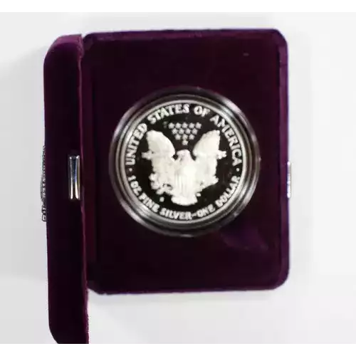 1991 S 1oz Silver Eagle  Proof - with Original Govt Packaging