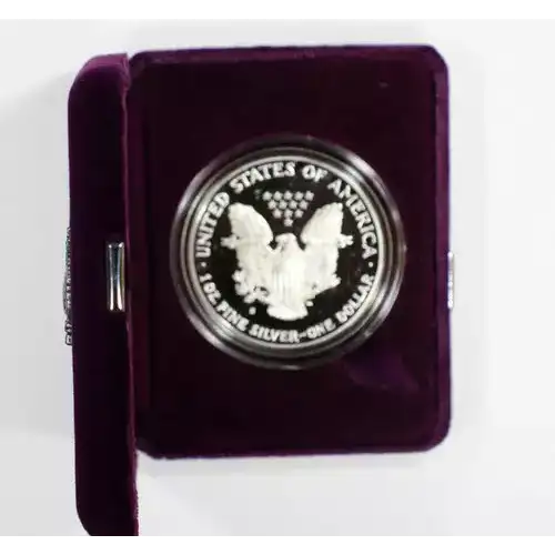 1991 S 1oz Silver Eagle  Proof - with Original Govt Packaging
