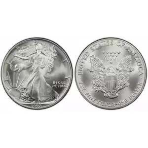 1992 1oz American Silver Eagle