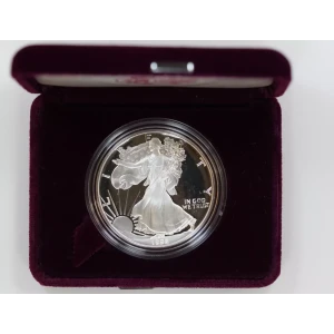 1992 S 1oz Silver Eagle  Proof - with Original Govt Packaging