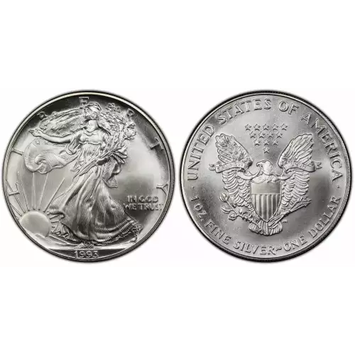 1993 1oz American Silver Eagle