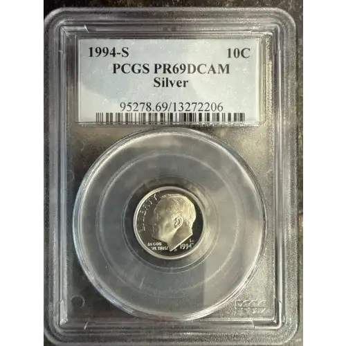 1994-S 10C Silver, DCAM