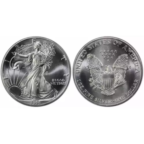 1995 1oz American Silver Eagle