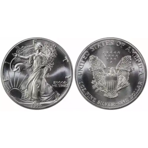 1995 1oz American Silver Eagle
