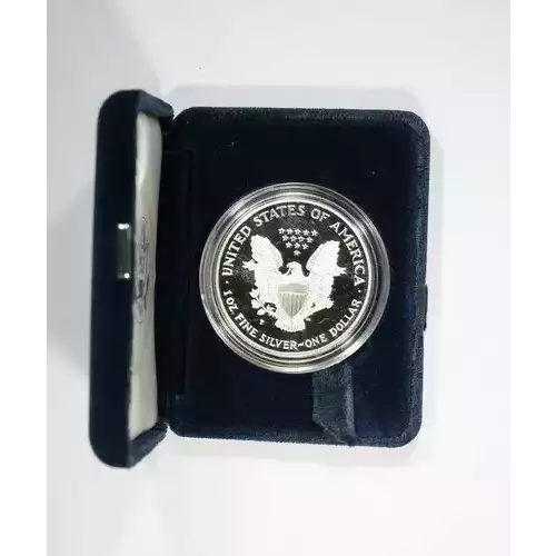 1995 W 1oz Silver Eagle  Proof - with Original Govt Packaging