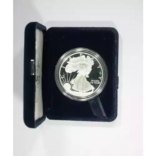 1995 W 1oz Silver Eagle  Proof - with Original Govt Packaging