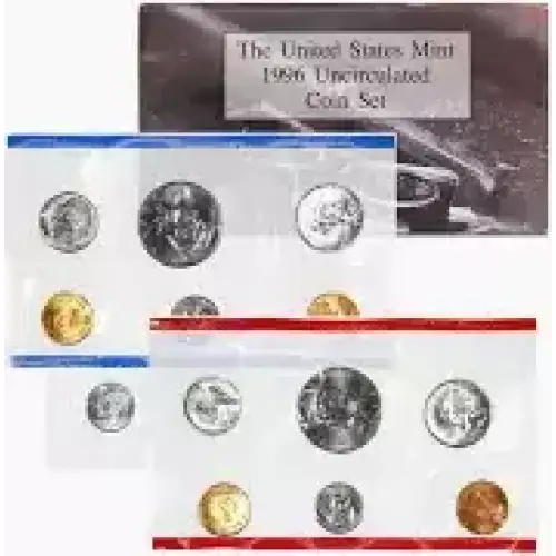 1996 Mint Set - 5 Coins ($0.91 FV) - Set