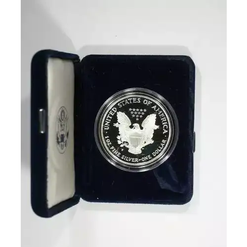 1997 P 1oz Silver Eagle  Proof - with Original Govt Packaging