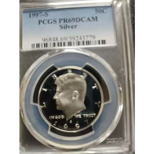 1997-S 50C Silver, DCAM