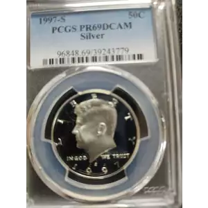 1997-S 50C Silver, DCAM