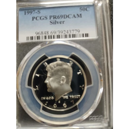1997-S 50C Silver, DCAM