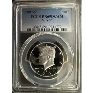 1997-S 50C Silver, DCAM