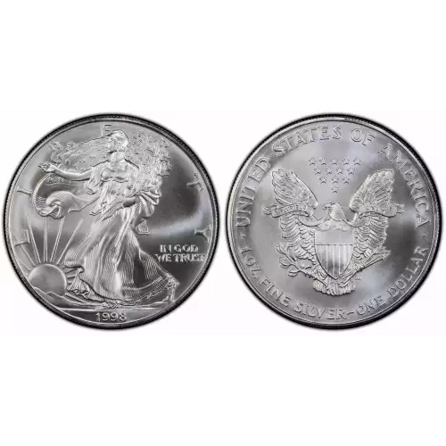 1998 1oz American Silver Eagle