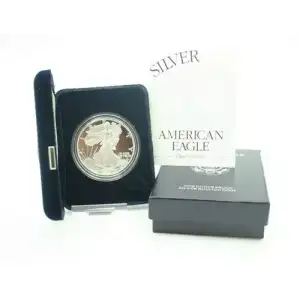 1998 P 1oz Silver Eagle  Proof - with Original Govt Packaging