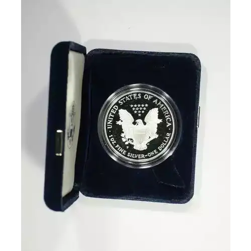 1998 P 1oz Silver Eagle  Proof - with Original Govt Packaging