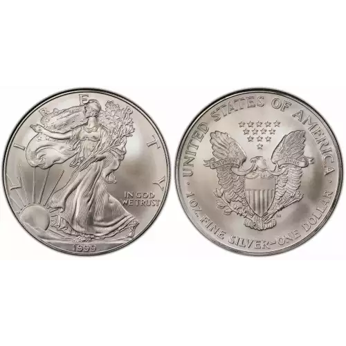 1999 1oz American Silver Eagle