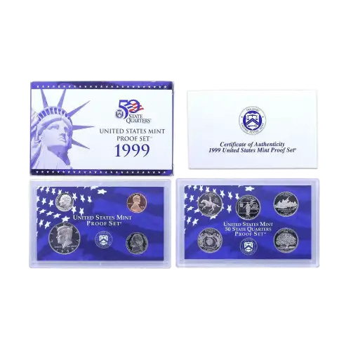1999 Clad Proof Set: (1.91FV)