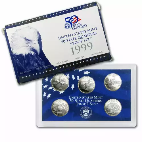 1999  Quarter Proof Set - ($1.25 FV) 