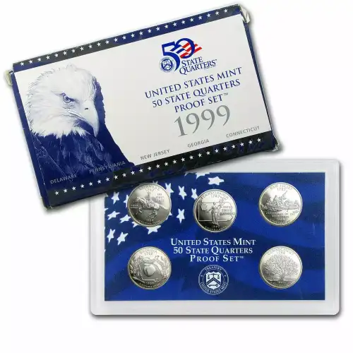 1999  Quarter Proof Set - ($1.25 FV)