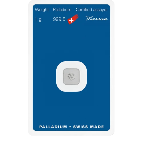 1g ARGOR-HERAEUS Palladium Bar (2)