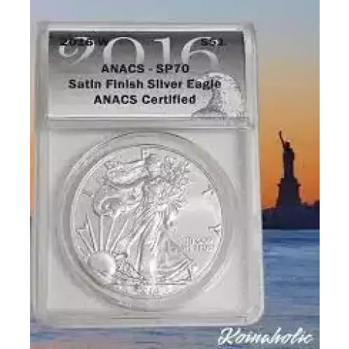 1oz Silver Eagle  - ANACS SP 70