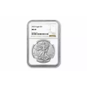 1oz Silver Eagle - NGC MS 69