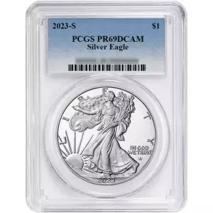 1oz Silver Eagle - PCGS MS 69