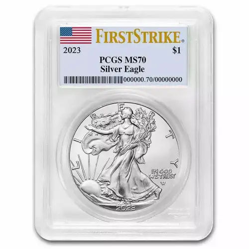 1oz Silver Eagle  - PCGS MS 70