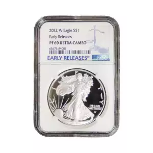 1oz Silver Eagle  Proof - NGC PF 70