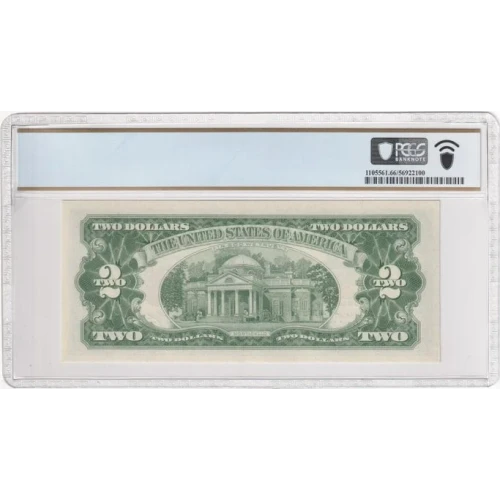 $2 1963 red seal. Small Legal Tender Notes 1513* (3)