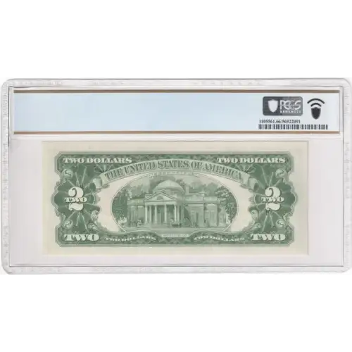 $2 1963 red seal. Small Legal Tender Notes 1513* (3)