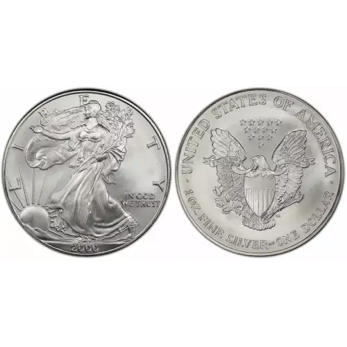2000 1oz American Silver Eagle